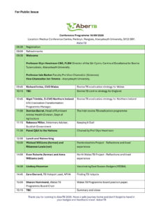 Aber TB 2026 - Programme
